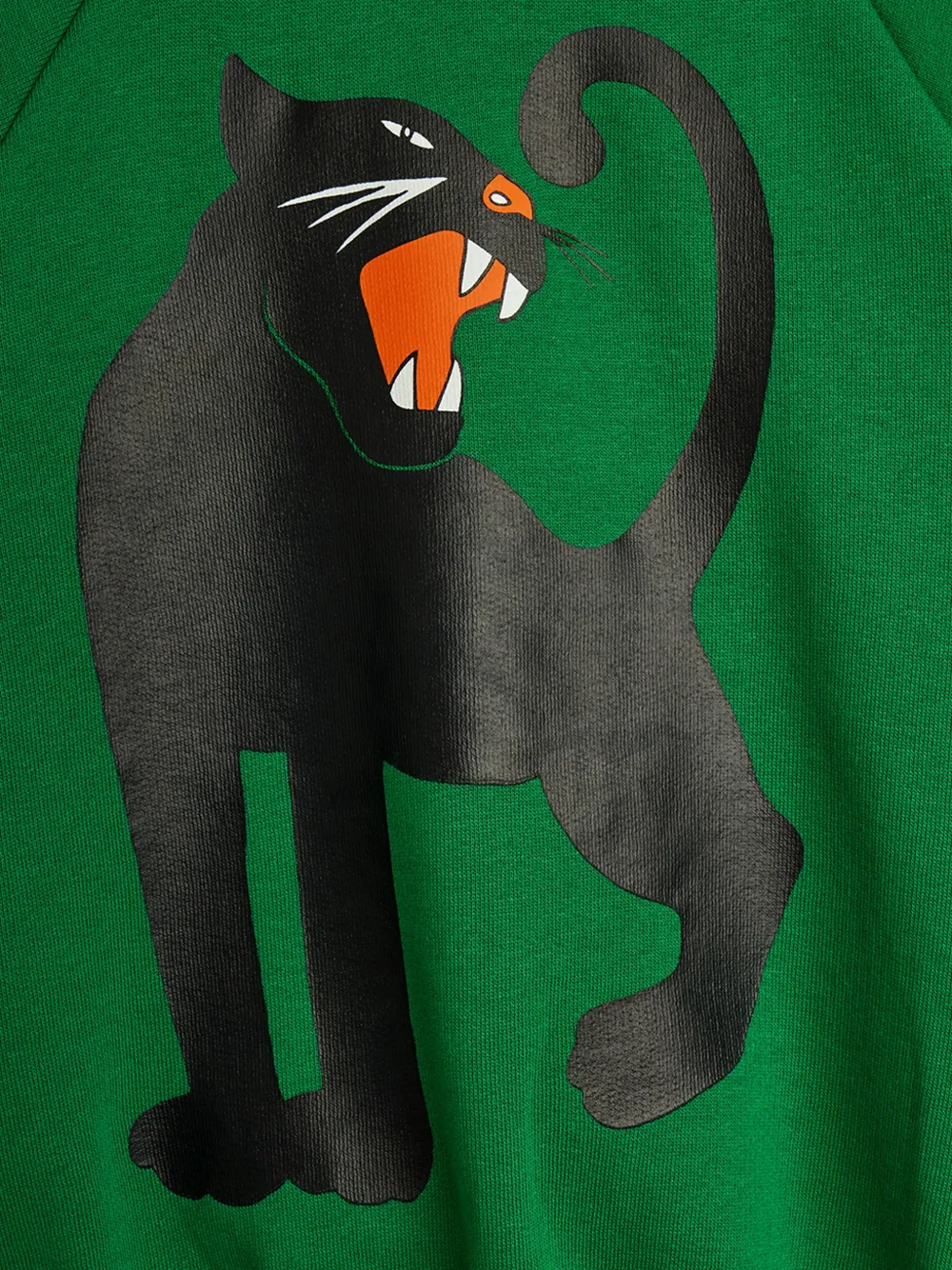  Mini Rodini Panther-print Sweatshirt - Green 