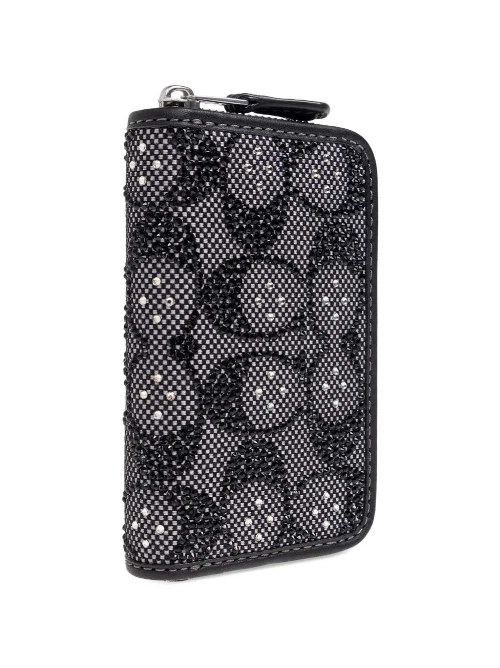  Coach Logo-monogram Studded Wallet - Black 