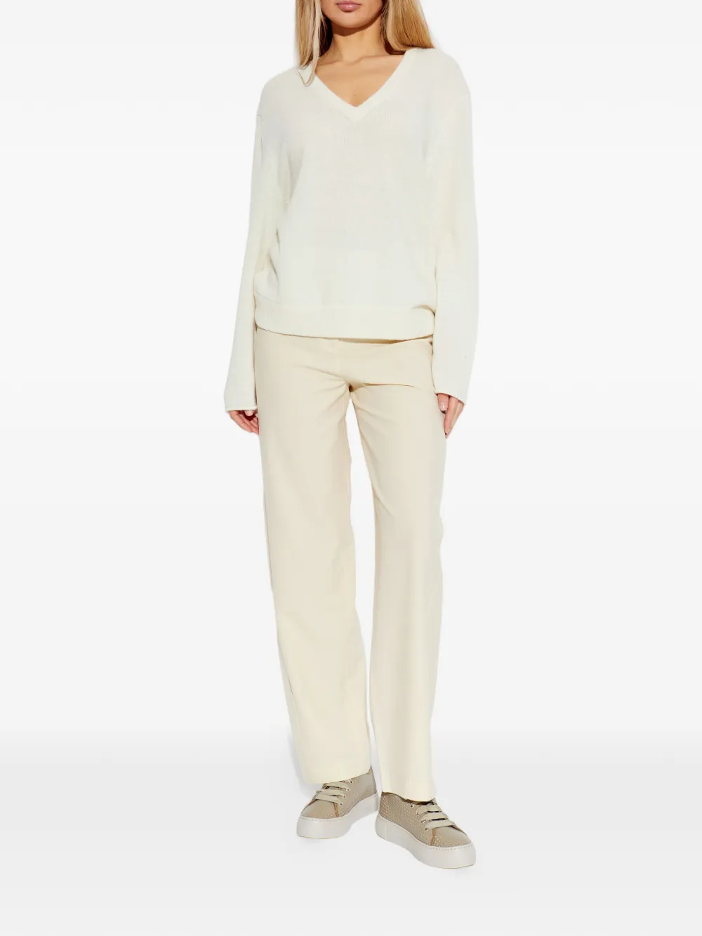 AGL Geperforeerde sneakers Beige