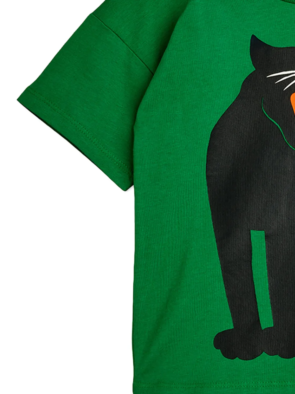  Mini Rodini Panther-print T-shirt - Green 
