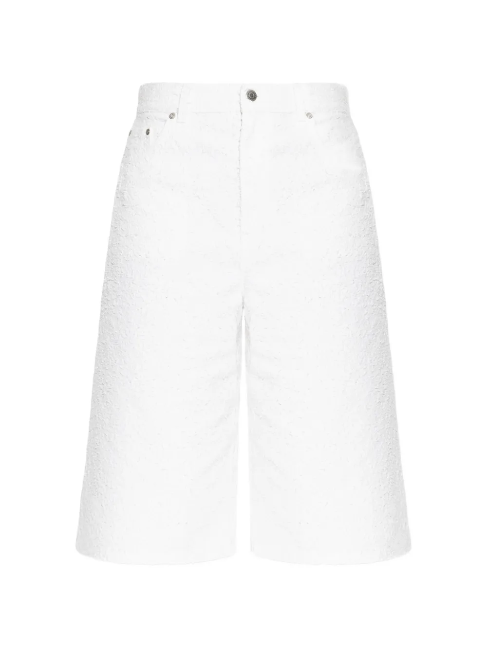 Stella McCartney textured shorts - White