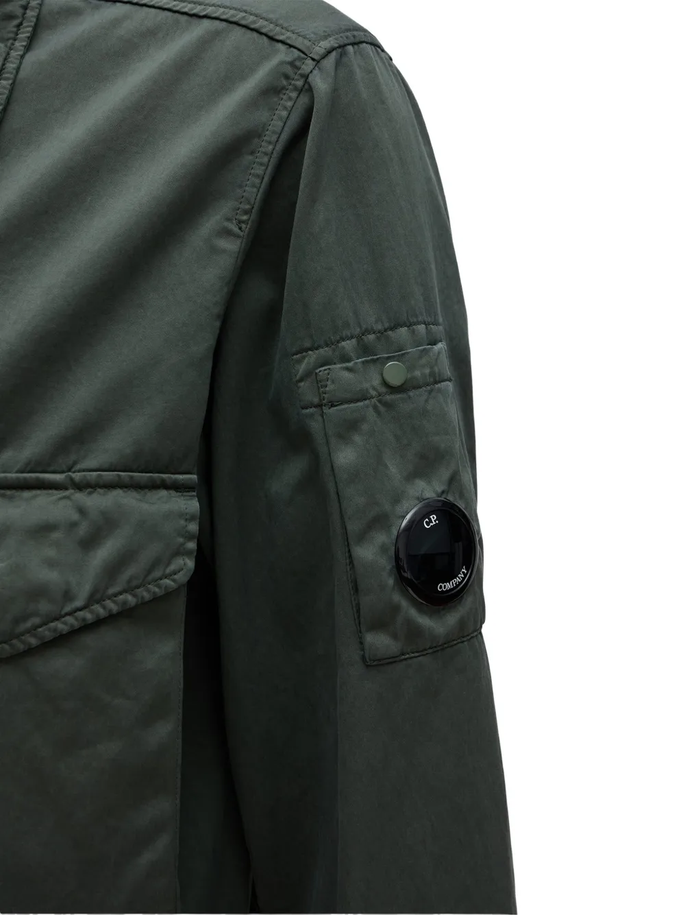 C.P. Company Jack met patch Groen