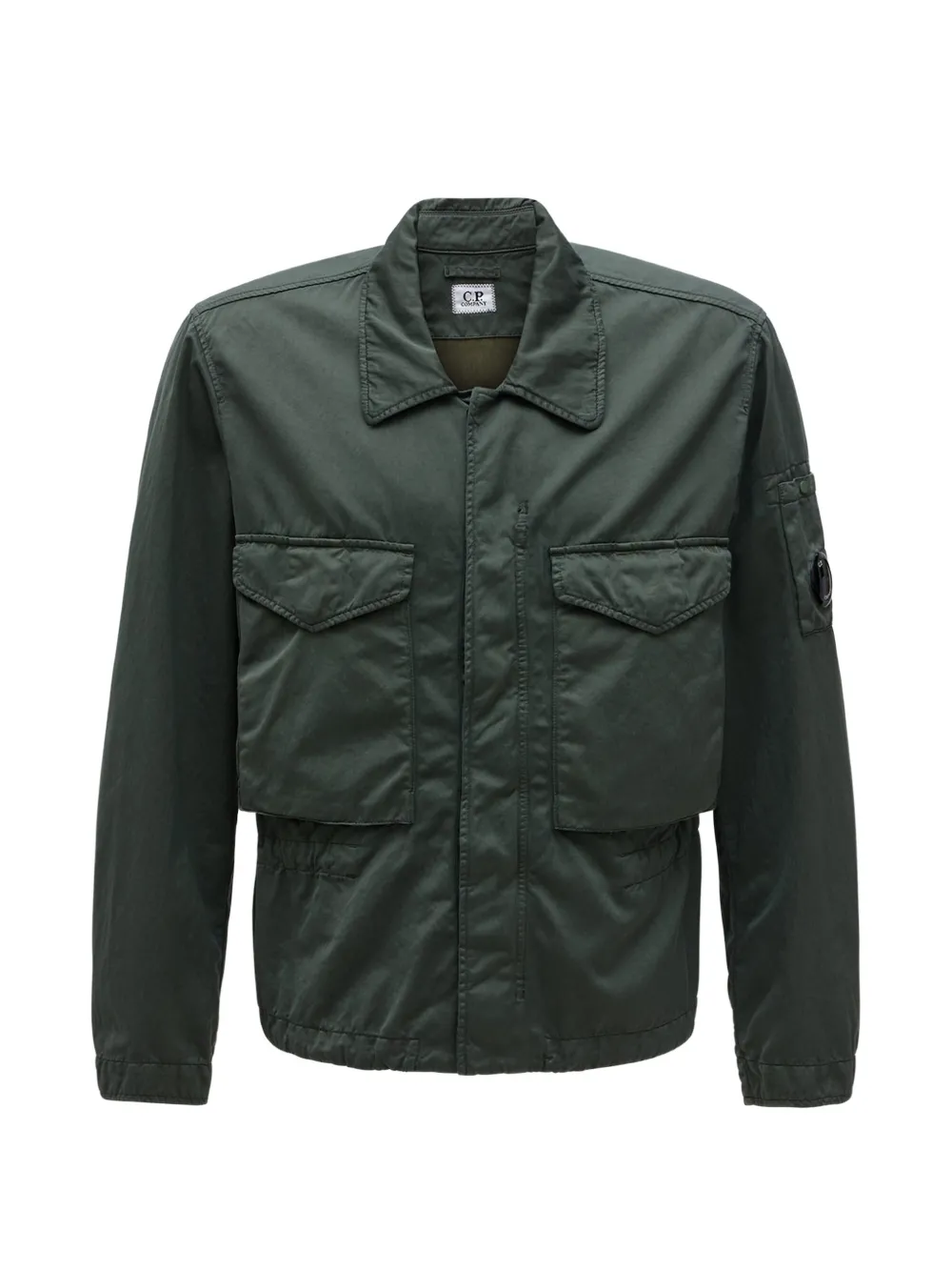 C.P. Company button patch jacket - Verde