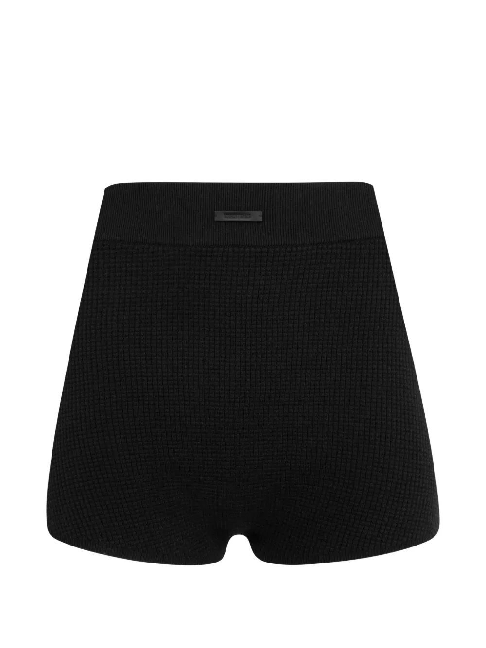 Essentials Rib Boy Shorts In Black