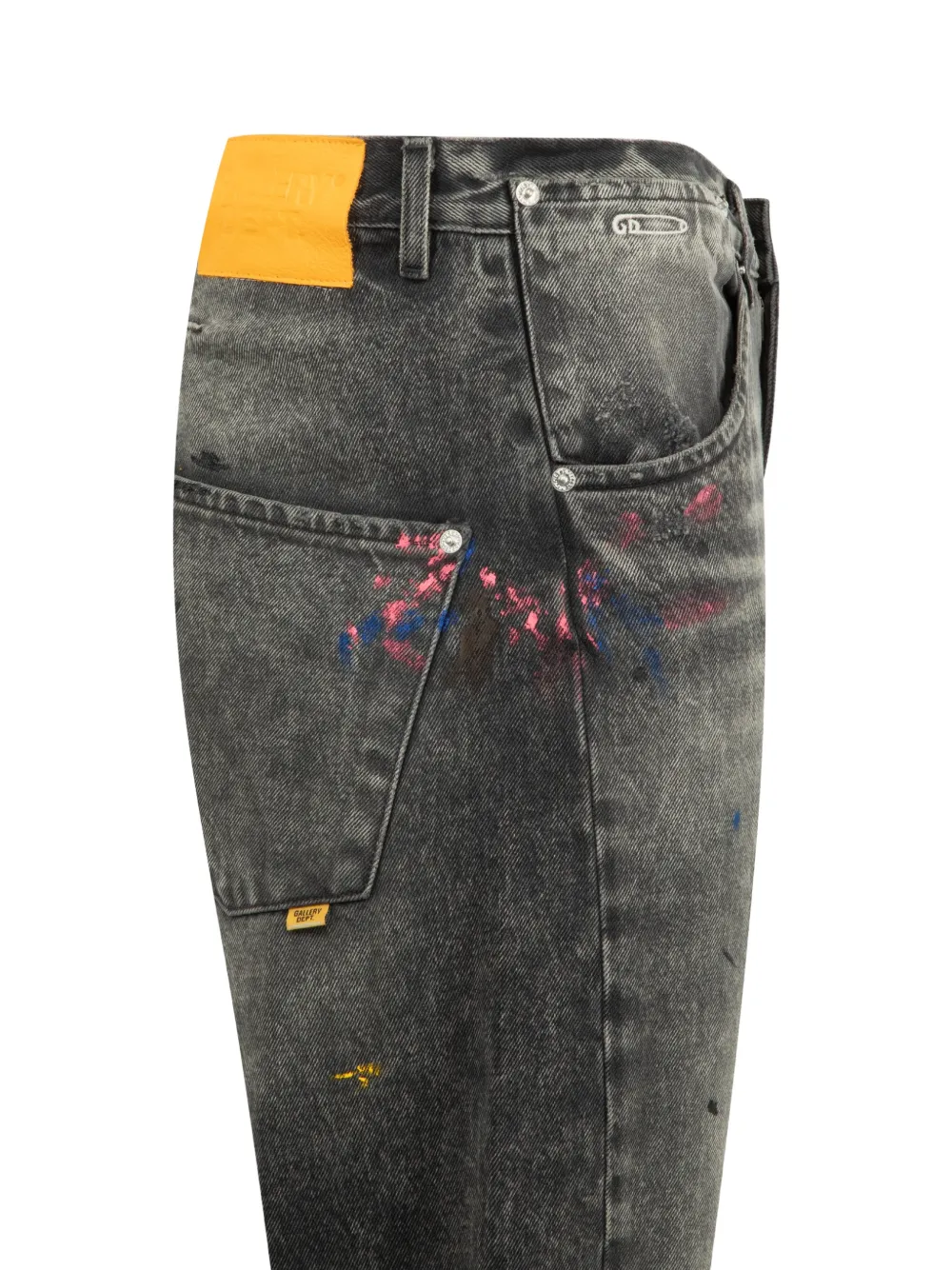 GALLERY DEPT. Jeans met verfspatten Grijs