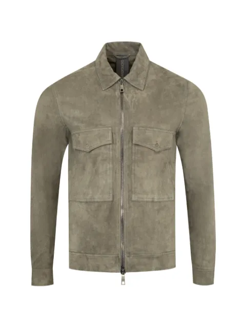Giorgio Brato zip-up leather jacket