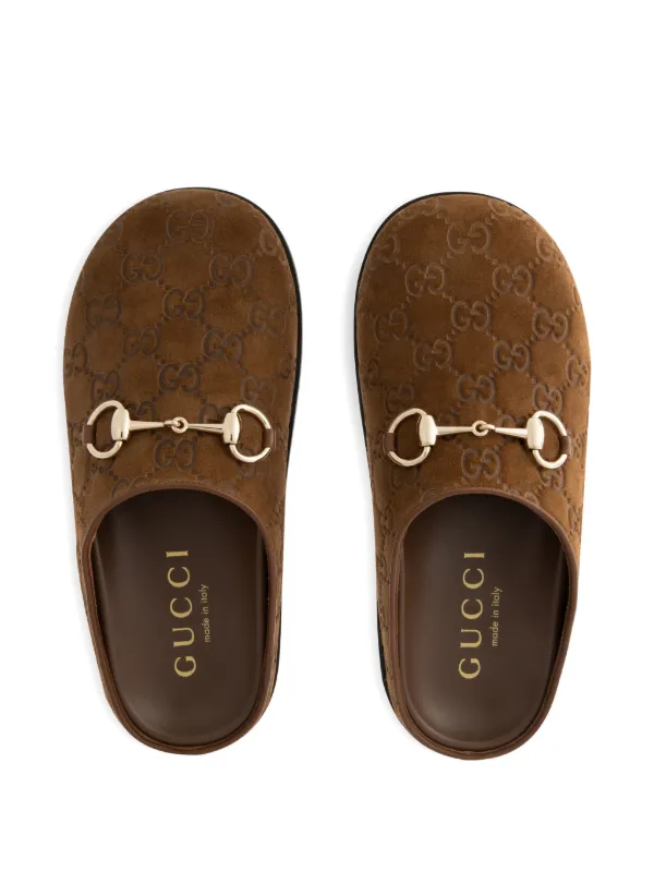 Gucci New Sol Mules | Brown | FARFETCH