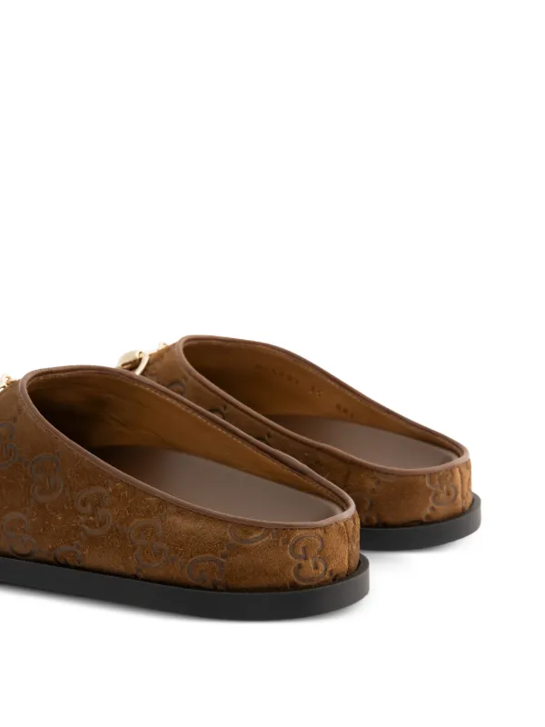 Gucci New Sol Mules | Brown | FARFETCH
