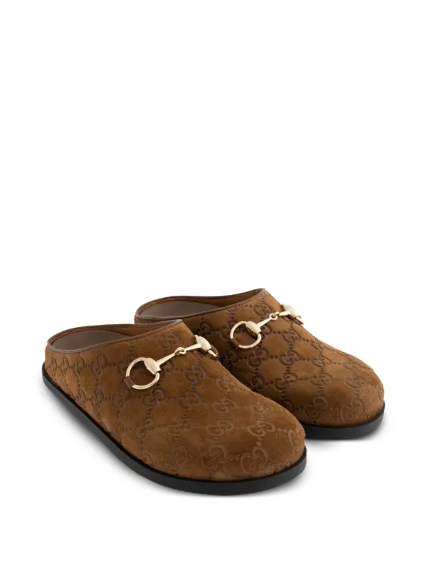 Gucci New Sol Mules | Brown | FARFETCH
