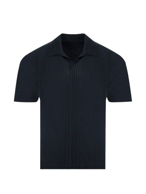 Homme Plissé Issey Miyake pleated polo shirt