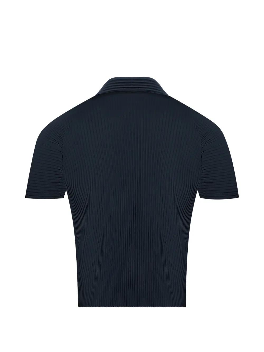 Pleated Polo Shirt