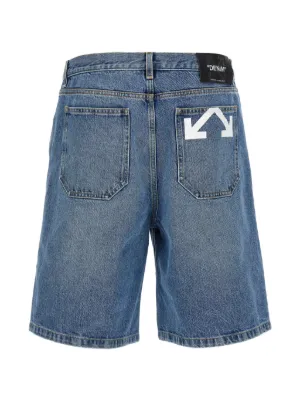 Off-White（オフホワイト）メンズ デニムショートパンツ - FARFETCH