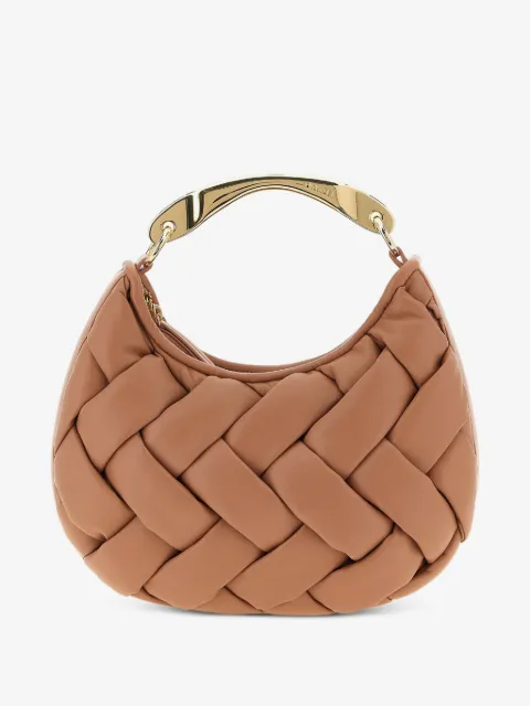 TWINSET handwoven 'Croissant' bag