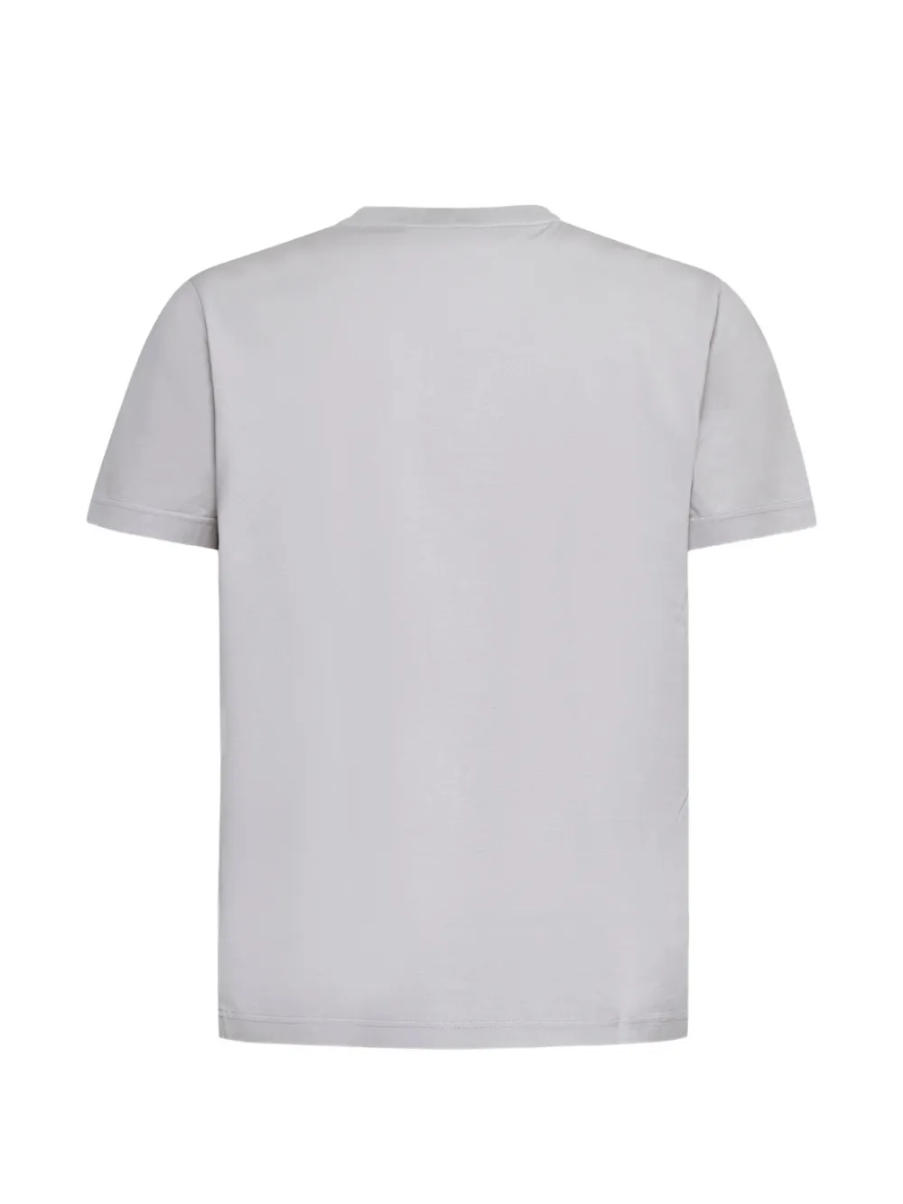 D4.0 Geribbeld T-shirt met ronde hals Grijs