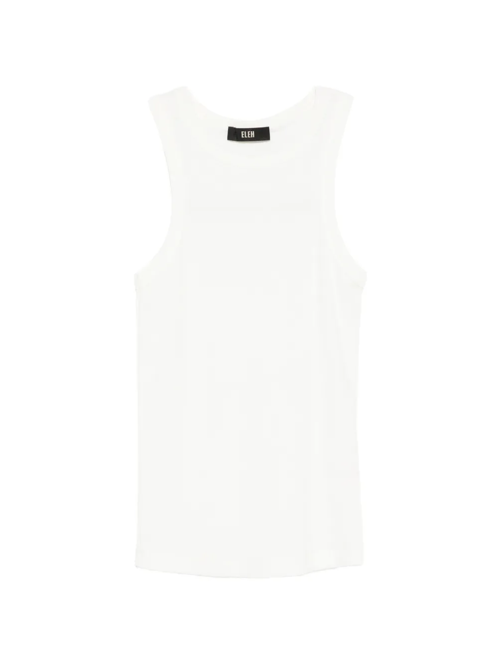 Eleh fitted tank top - Bianco
