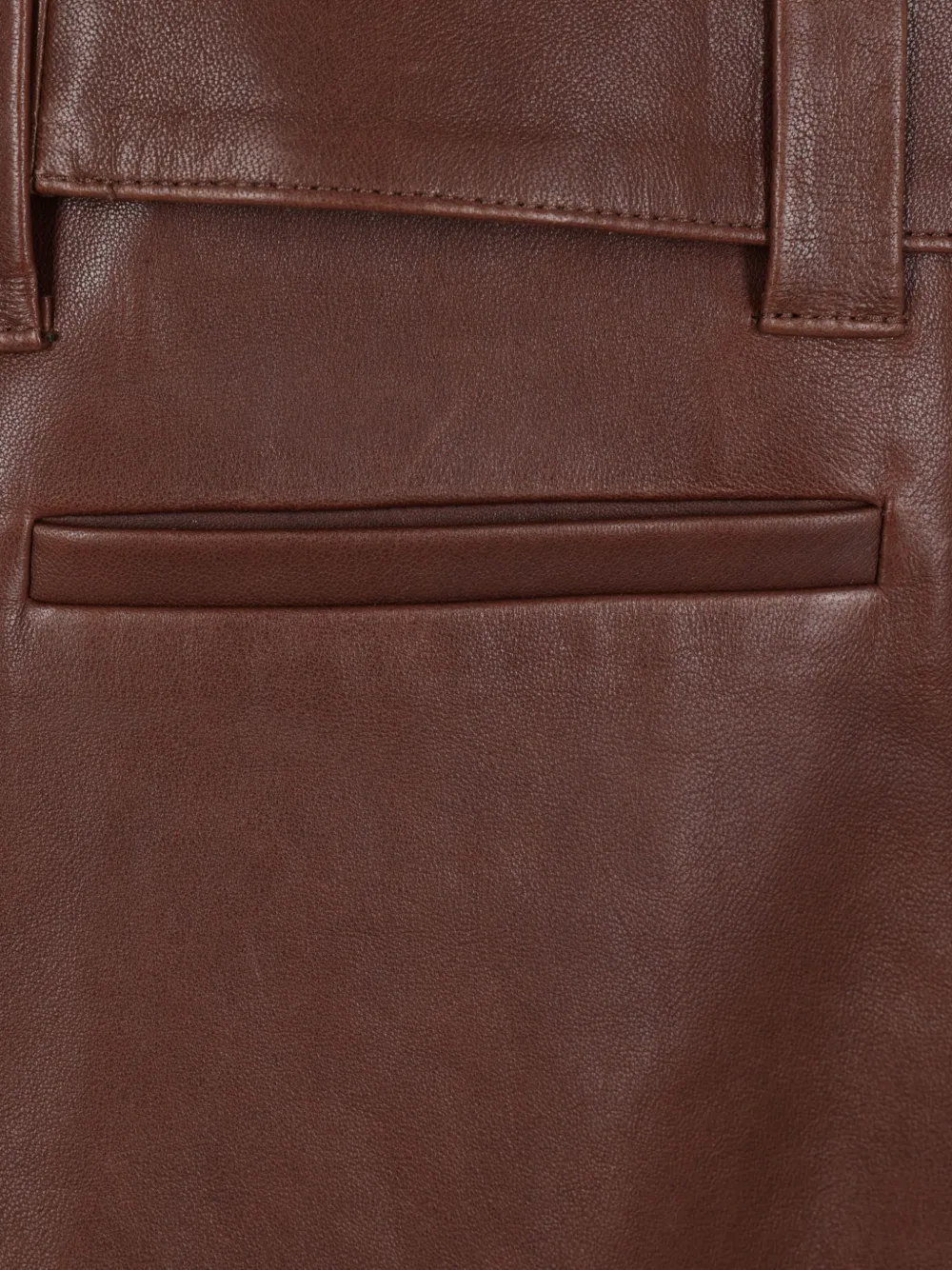  10 Corso Como Belted Wide-leg Trousers - Brown 