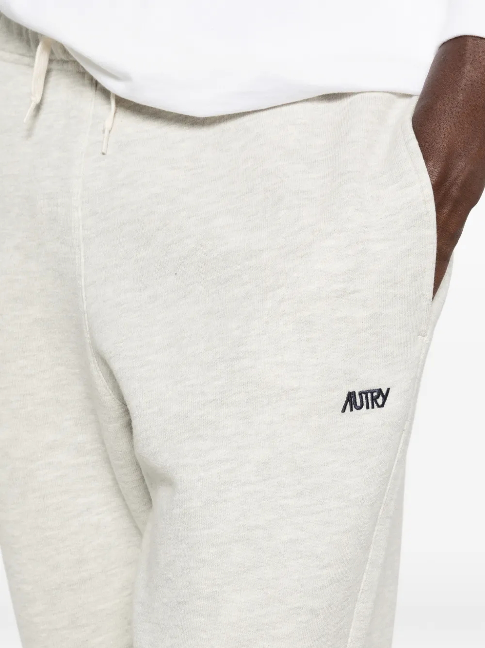 Autry Trainingsbroek met geborduurd logo Grijs
