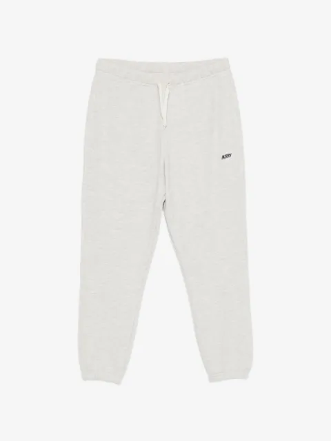Autry logo-embroidered drawstring track pants