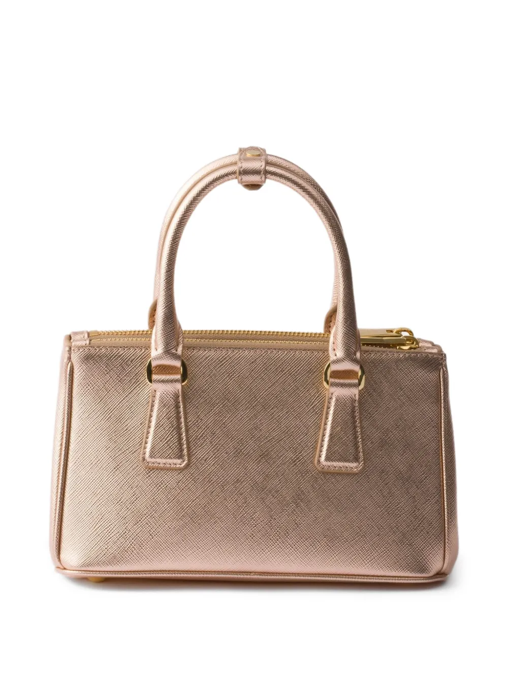 Prada Galleria Saffiano lakleren mini-tas Roze