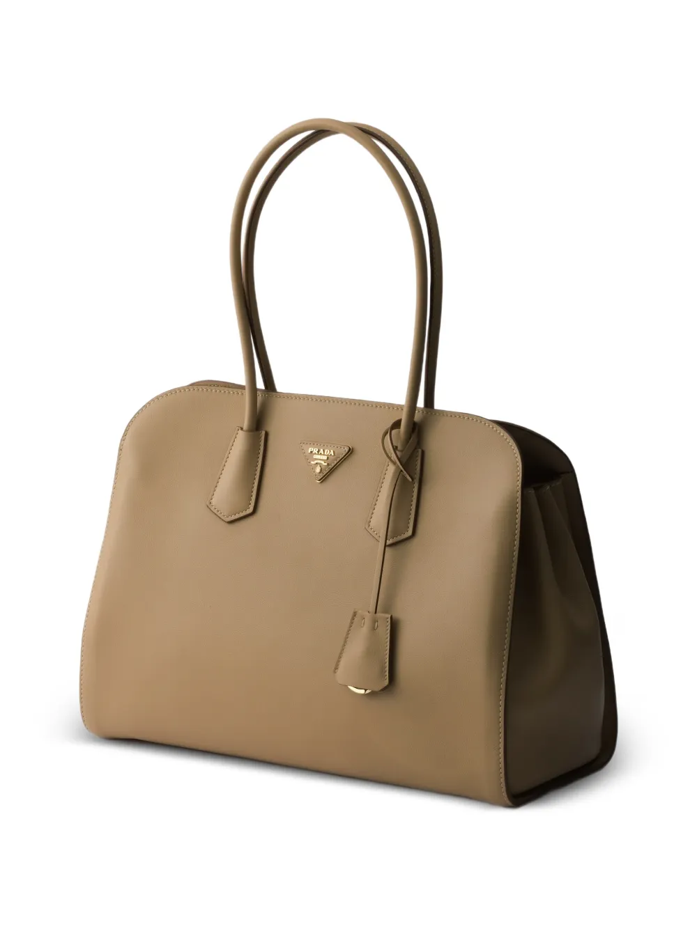 Prada Leren shopper Beige