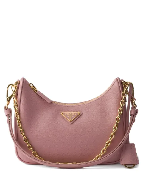 Prada mini Re-Edition leather shoulder bag