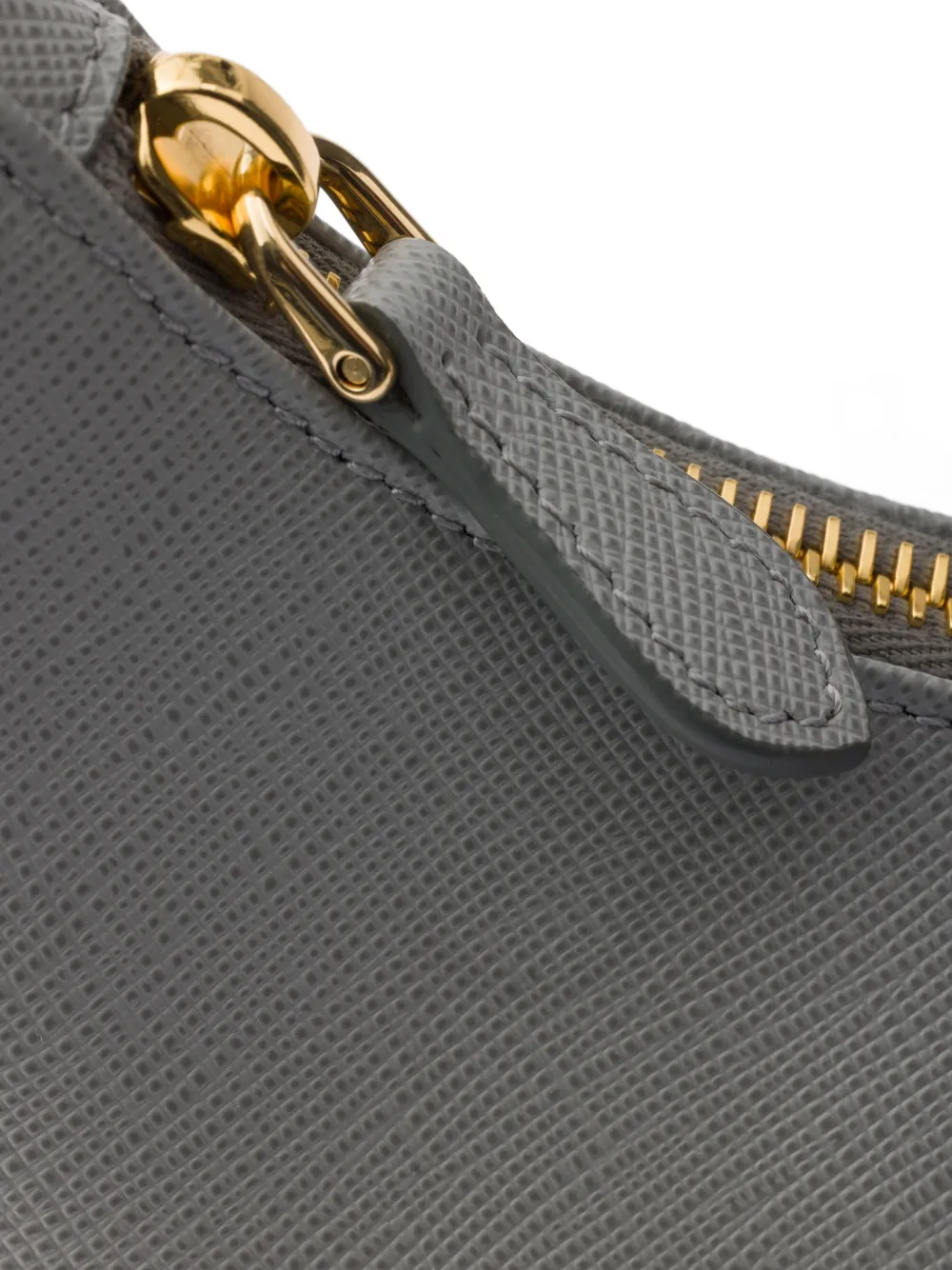 Prada Re-Edition 2005 schoudertas van saffiano leer Grijs
