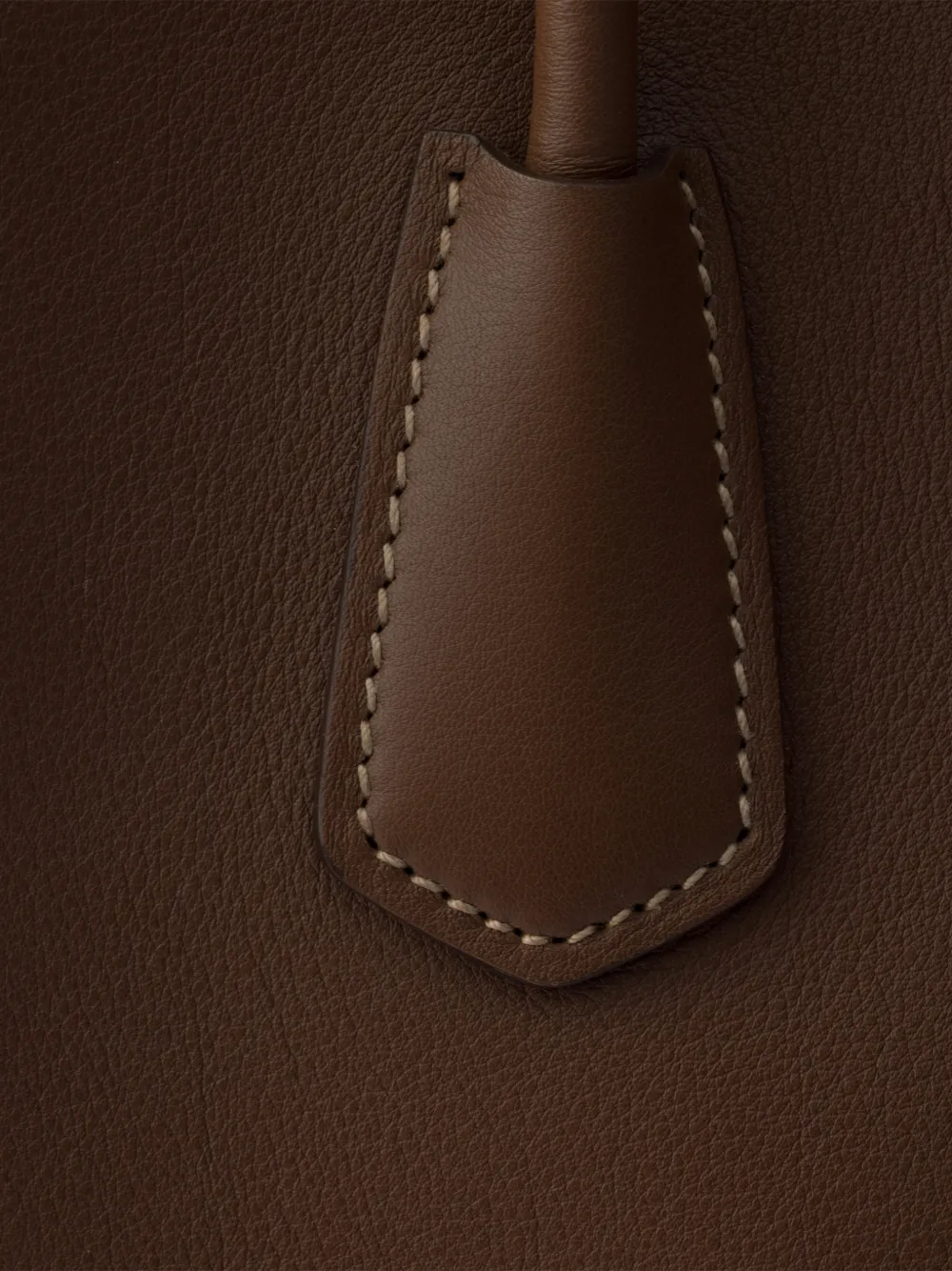 Prada Medium leren shopper Bruin