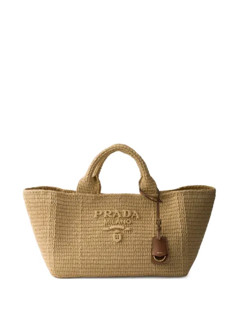 Prada Großer Häkel-Shopper