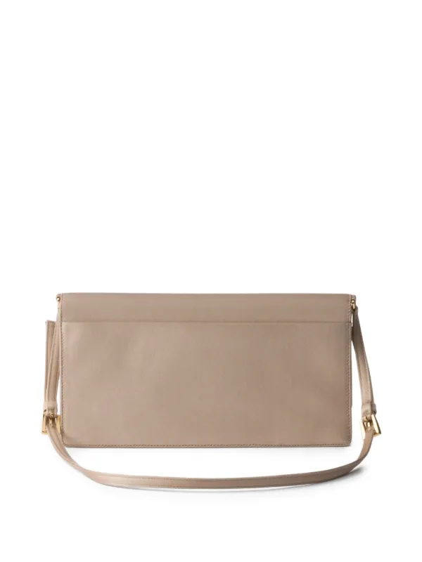Prada Satin Mini Shoulder Bag | Neutrals | FARFETCH