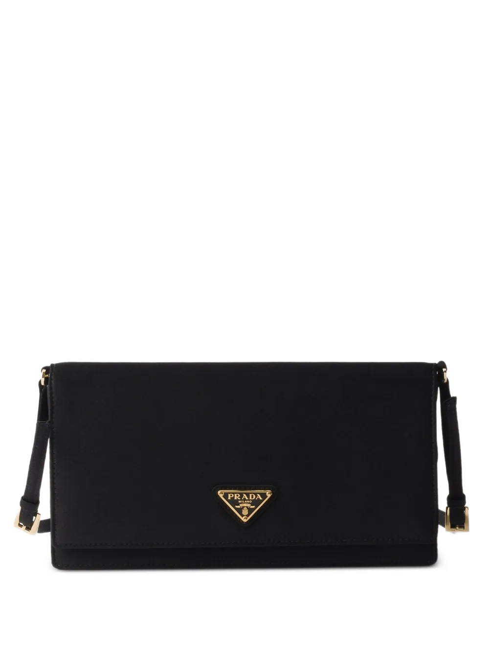 Prada mini satin shoulder bag - Nero