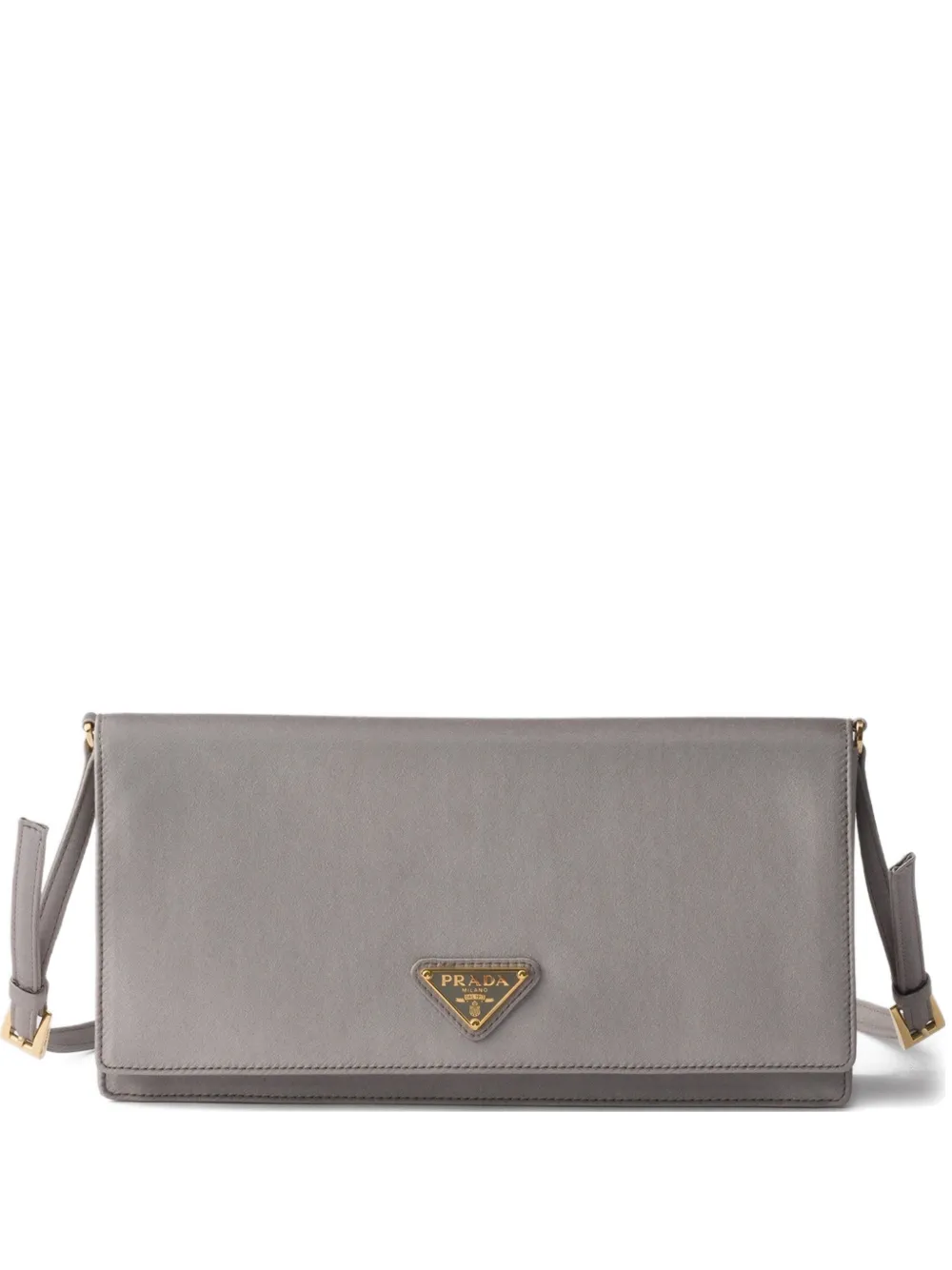 Prada mini satin shoulder bag - Grigio