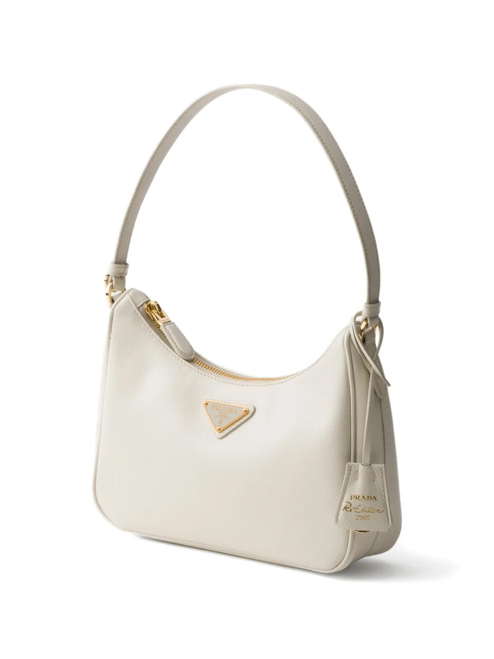 mini Re-Edition logo-plaque shoulder bag