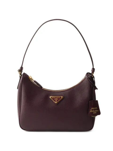 Prada Re-Edition leather shoulder bag