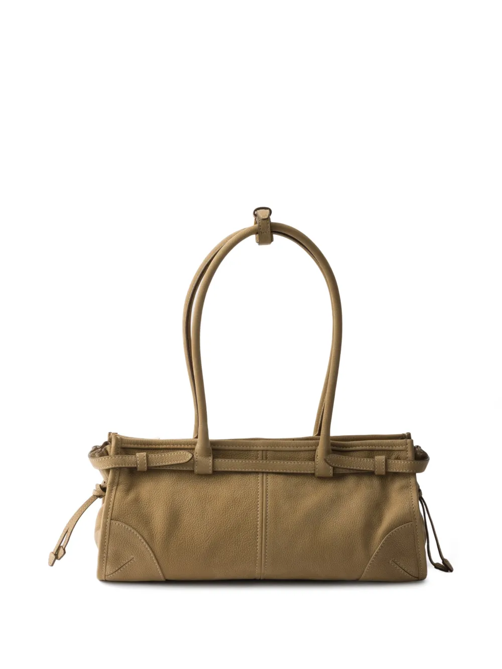 Prada Bonnie medium nubuck leren shopper Beige