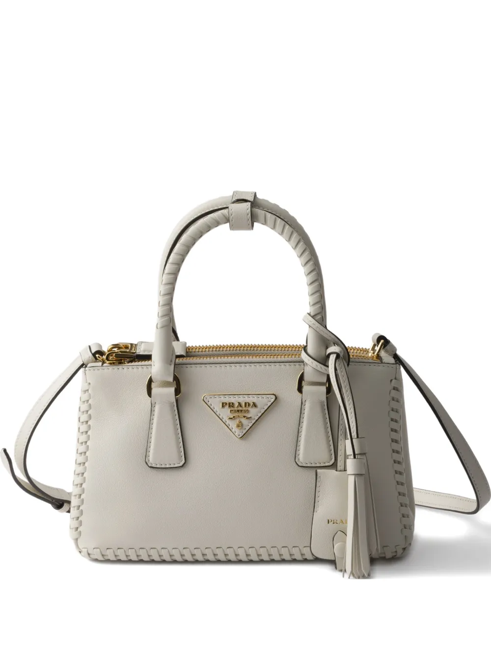 Prada mini Galleria leather tote bag - Toni neutri