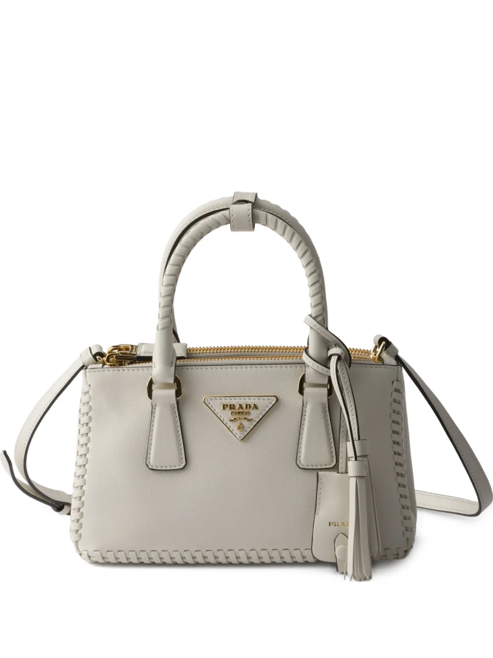 Prada mini Galleria leather tote bag - Toni neutri