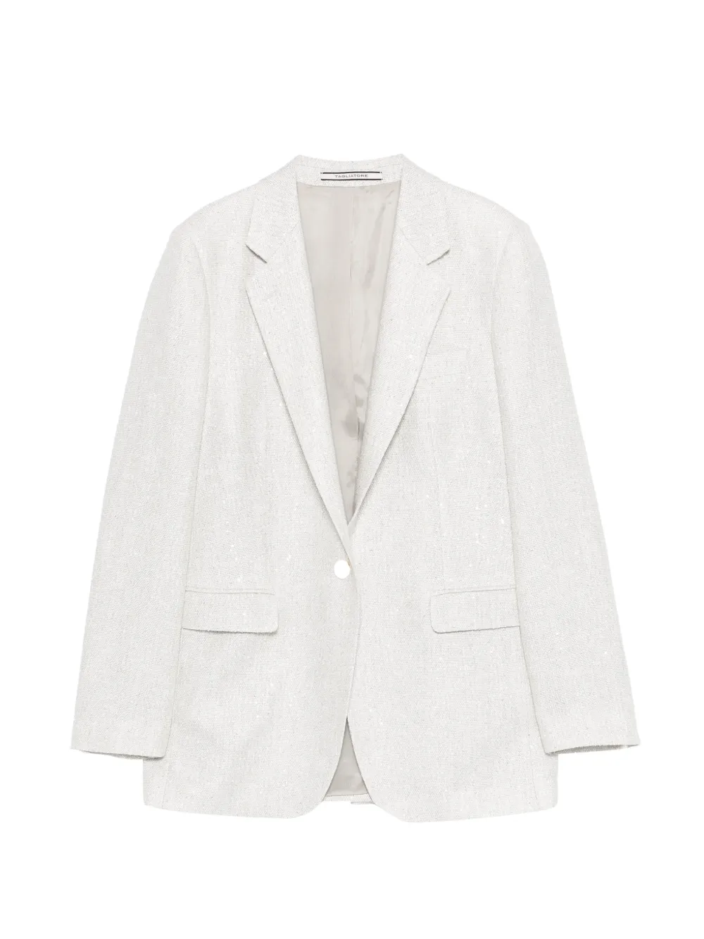 Tagliatore pocket single-breasted blazer - Grigio