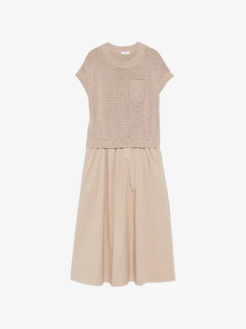 Peserico pocket knitted dress