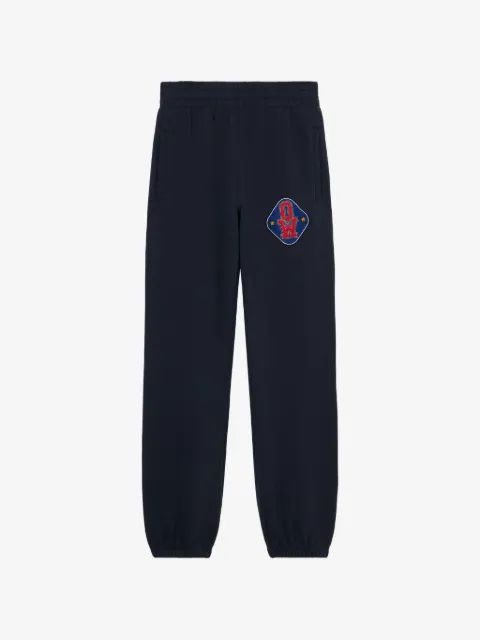 Off-White Royal patch cuff track pants