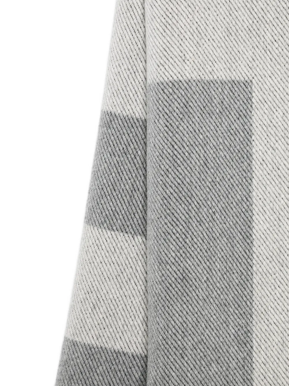  Givenchy Whipstitch-trim Scarf - Grey 