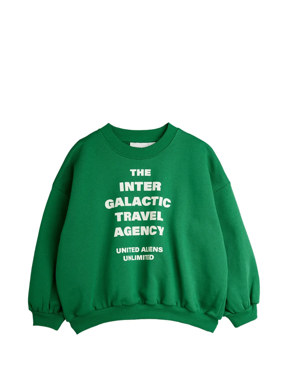 Mini Rodini graphic-print sweatshirt - Verde