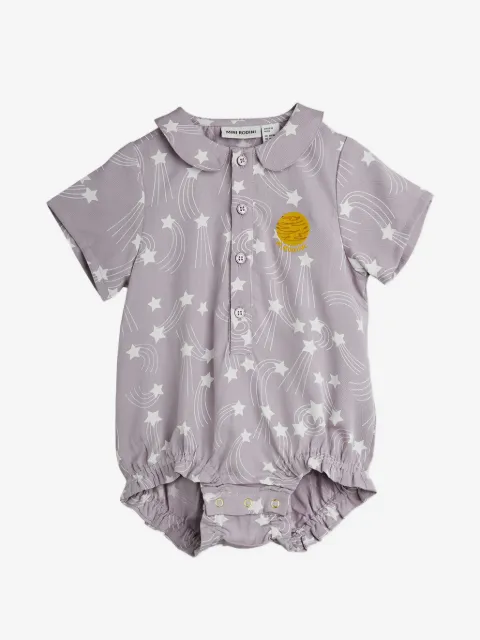 Mini Rodini romper con estrellas estampadas y botones