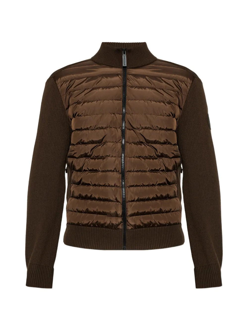 Canada Goose zip-up padded jacket - Brown