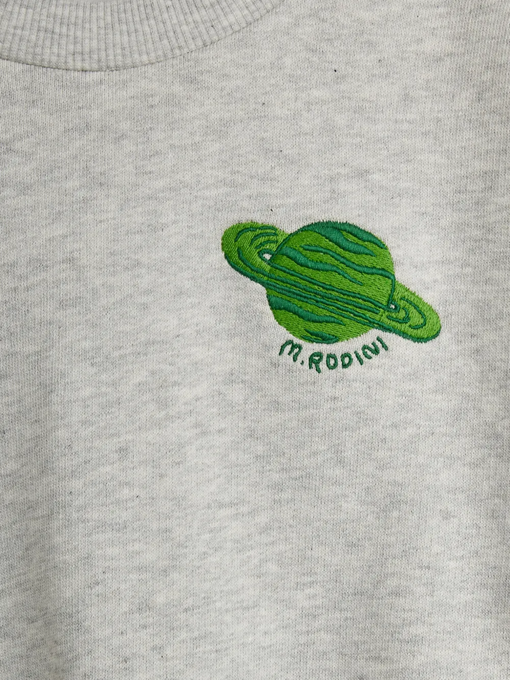 Planet-Embroidery Sweatshirt