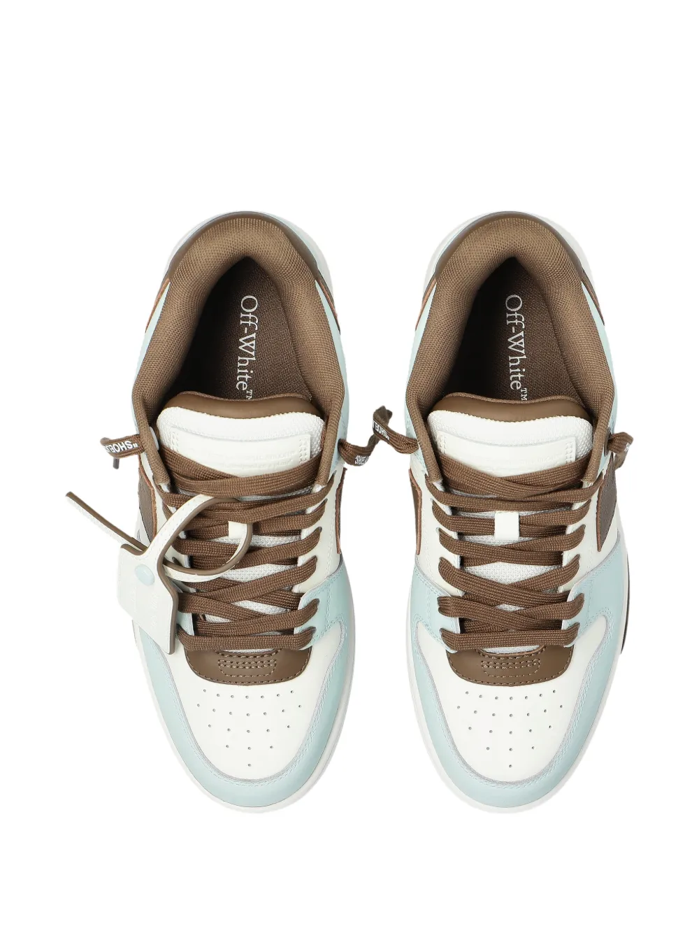 Off-White Out Of Office arrow-appliqué sneakers Wit