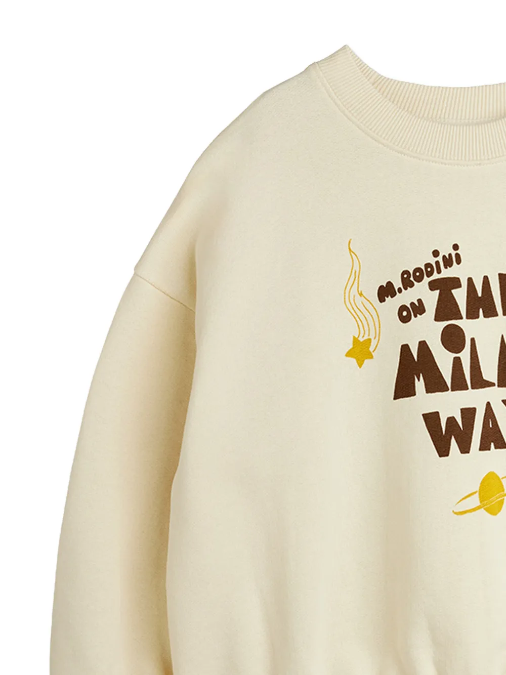  Mini Rodini Lettering-print Sweatshirt - Neutrals 