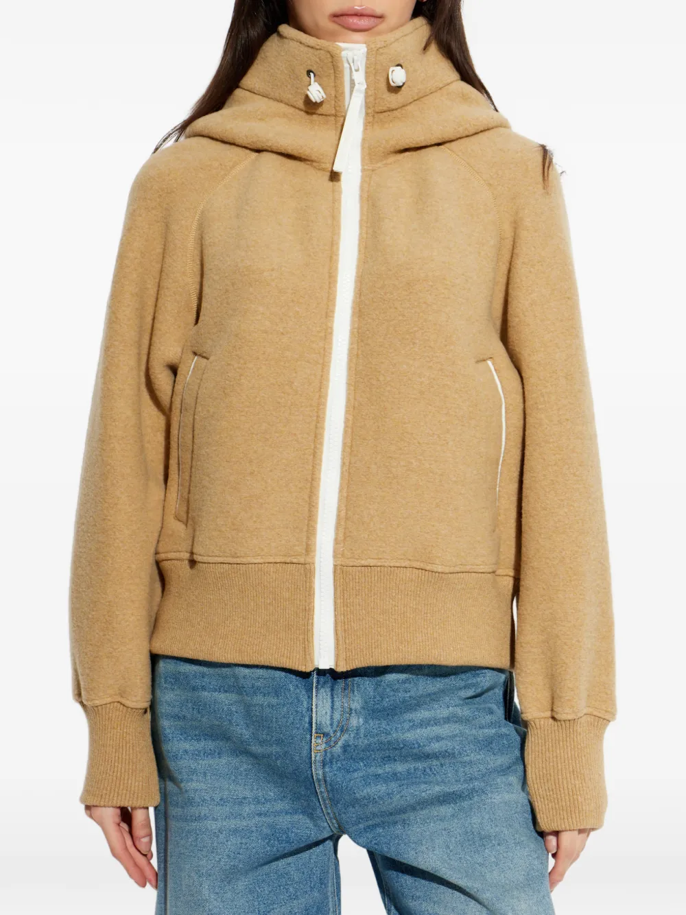  Canada Goose Hooded Oversized Jacket - Neutrals 