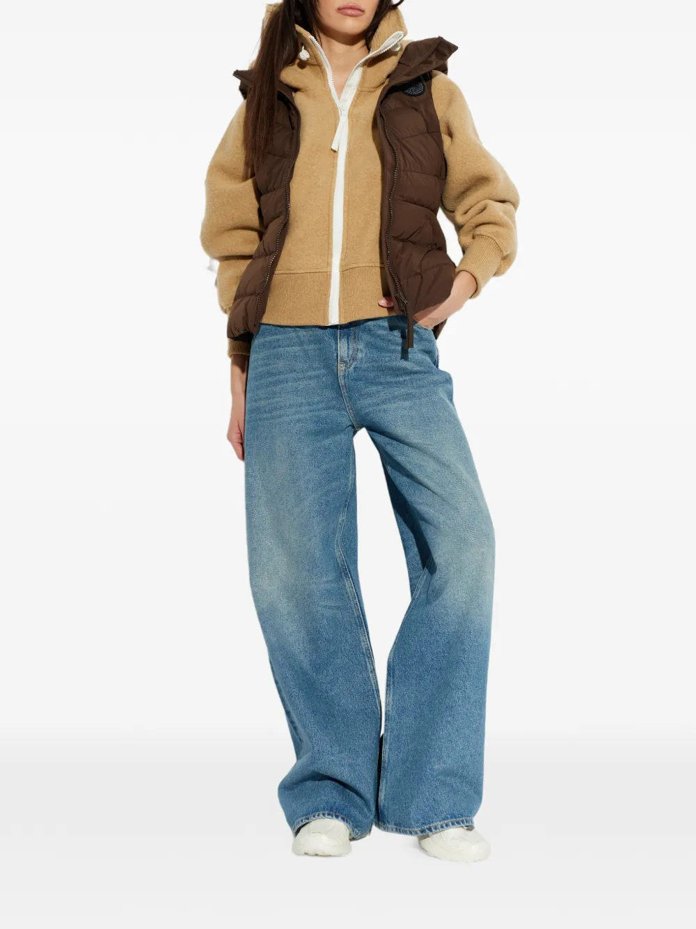  Canada Goose Hooded Oversized Jacket - Neutrals 