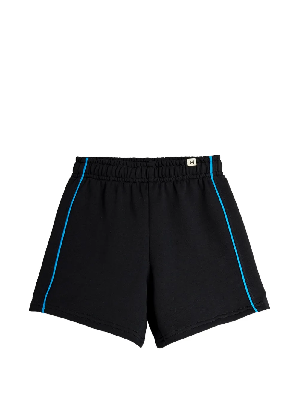 Mini Rodini piping-trim shorts - Nero