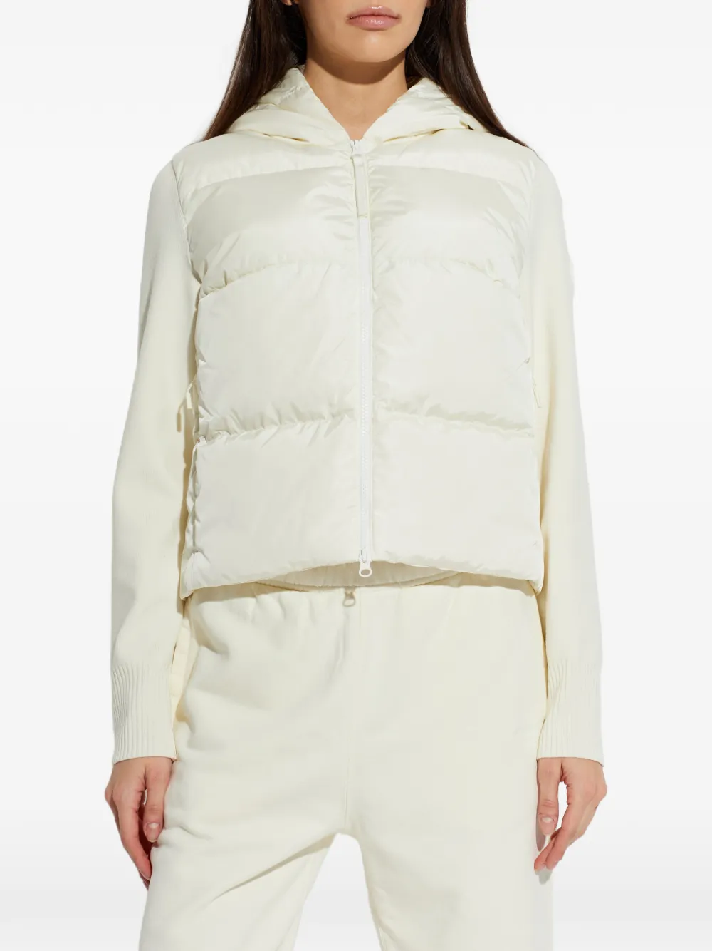  Canada Goose Hooded Puffer Jacket - Neutrals 
